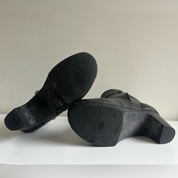 Swedish Hasbeens Women's 465 Black Ankle Boot 38/8 - Picture 7 of 7